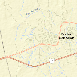 Doctor González Street Map