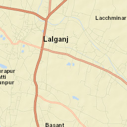 Lalganj Street Map