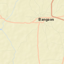 Bangaon Street Map