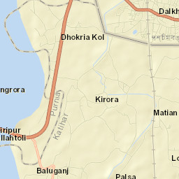 Dalkola Street Map