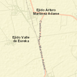 Arturo Martínez Adame Street Map