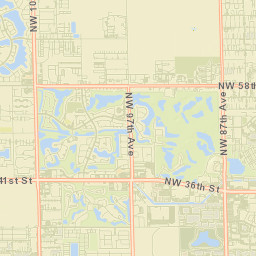 Doral Street Map