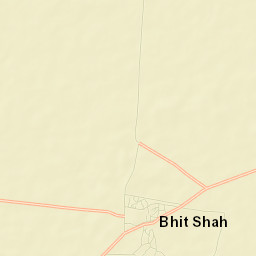 Bhit Shah Street Map