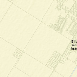 Benito Juárez Street Map