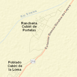 Cubiri de Portelas Street Map