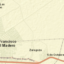 Seis de Octubre (Santo Niño) Street Map