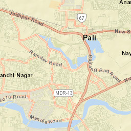 Pali Street Map