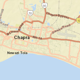 Chapra Street Map