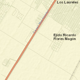 Ricardo Flores Magón Street Map