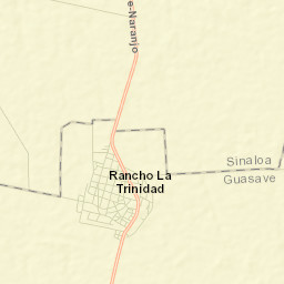 La Trinidad Street Map