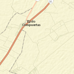 Compuertas Street Map
