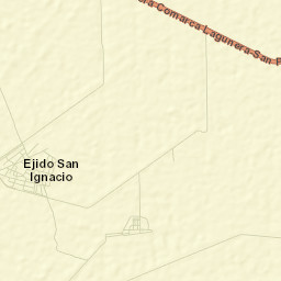 San Ignacio Street Map