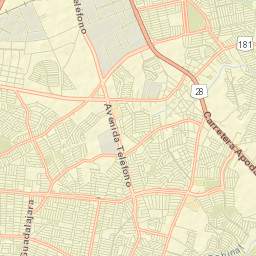 Fraccionamiento Misión de San Javier Street Map
