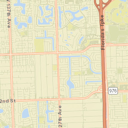 Tamiami Street Map