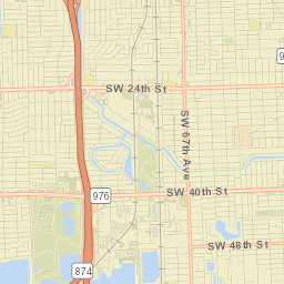 Coral Terrace Street Map