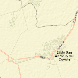 Santa Ana del Pilar Street Map