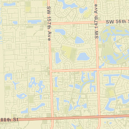 Kendall West Street Map