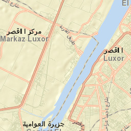 Luxor Street Map