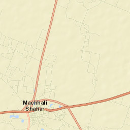 Machhlishahr Street Map