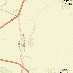 Purísima Street Map