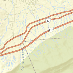 La Gloria Street Map