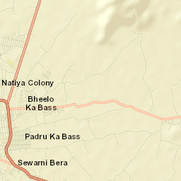 Siwana Street Map