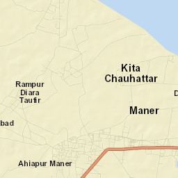 Maner Street Map