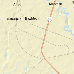 Raghunathpur Street Map