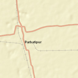 Parbatipur Street Map