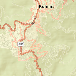 Kohima Street Map