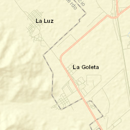 La Luz Street Map