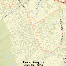 Jardines de la Silla Street Map