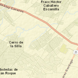 Valle de Vaquerías Street Map