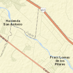 San Antonio Street Map