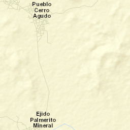 Cerro Agudo Street Map