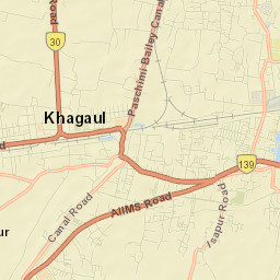 Khagaul Street Map