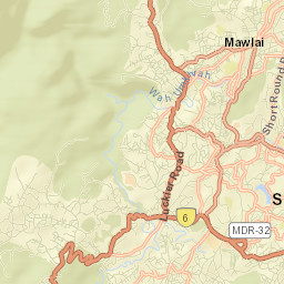Shillong Street Map