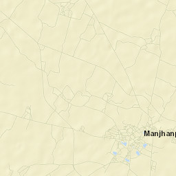 Manjhanpur Street Map