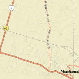 Phaphamau Street Map