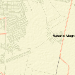 Rancho Alegre Street Map