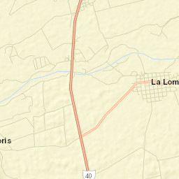 La Loma Street Map