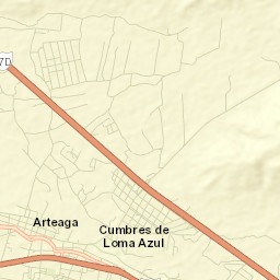 Arteaga Street Map