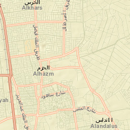 Al Mubarraz Street Map