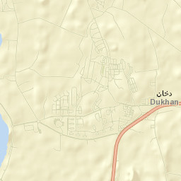 Dukhān Street Map