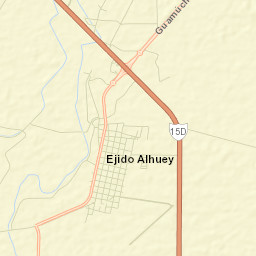 Alhuey Street Map