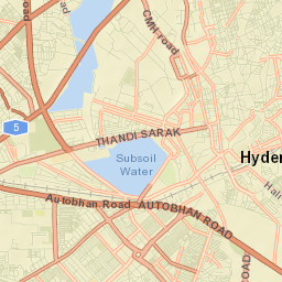 Hyderabad Street Map