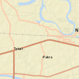 Naugachhia Street Map