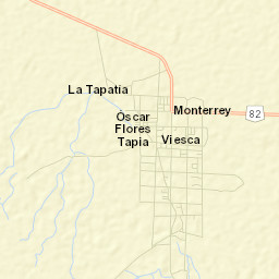 Viesca Street Map