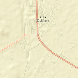 Dukhnah Street Map