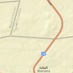 Manama Street Map